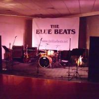 The Blue Beats Band stage set at a private dinner-dance in London