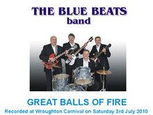 The Blue Beats Band Perform Great Balls Of Fire by Jerry Lee Lewis
