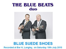 The Blue Beats Duo Perform Blue Suede Shoes by Carl Perkins