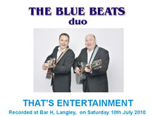 The Blue Beats Duo Perform That's Entertainment by The Jam